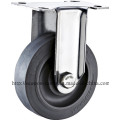 Stainless Steel Series - TPR Caster (Flat Rim)