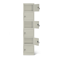 6 Tier Full Length School Locker