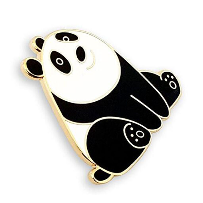 Panda Bear Enamel Lapel Pins