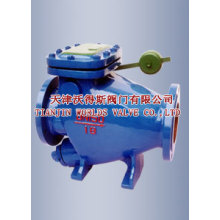 Micro Resistance Slow Closing Butterfly Check Valve (HH44X-10/16)