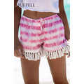 Beach Print Mujeres Short