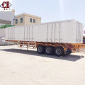 Detachable box cargo Van semi trailer