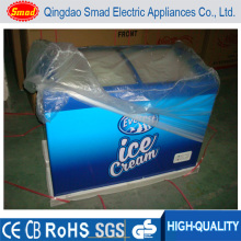 Congelador superior do congelador do carregamento do compartimento congelador comercial do congelador do supermercado do mercado