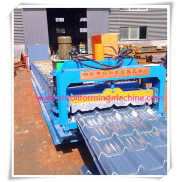 Glazed Wall Panel Forming Machine/Hydraulic Station Structure Is Four Pole Structure