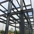 Steel Structure Two Story Warehouse / Workshop Building