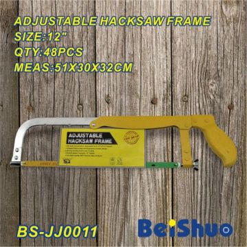 Adjustable Hacksaw Frame with Folding Steel