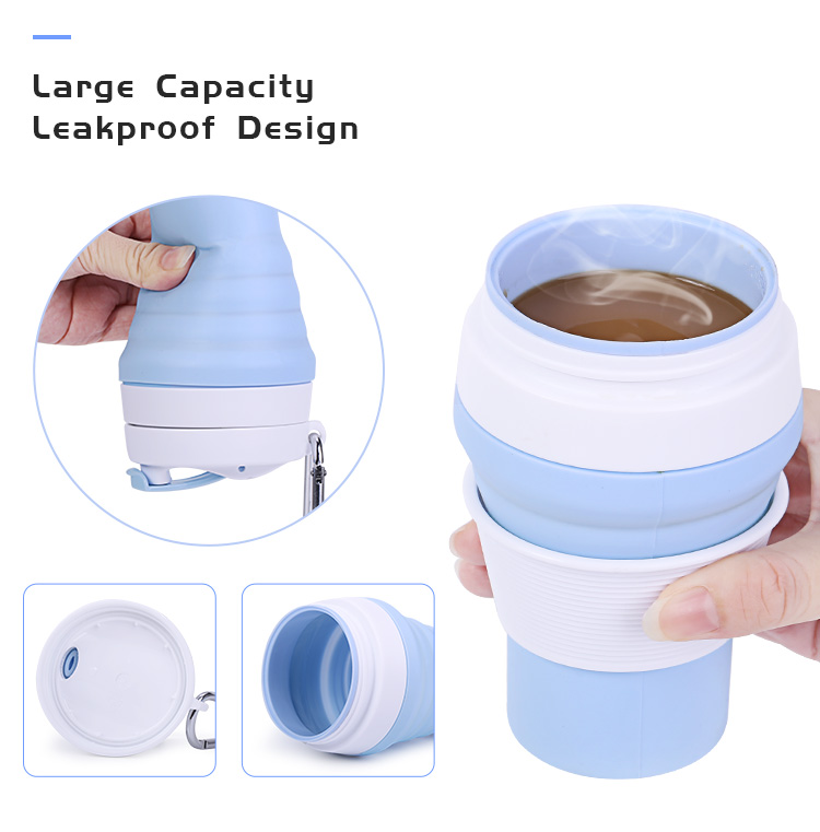 silicone collapsible cup