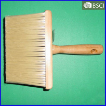 731-PW Pet Filament cepillo de techo con mango de madera, cepillo de pintura