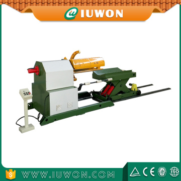 IUWON Hydraulic Steel Sheet Coil Decoiler for Sale