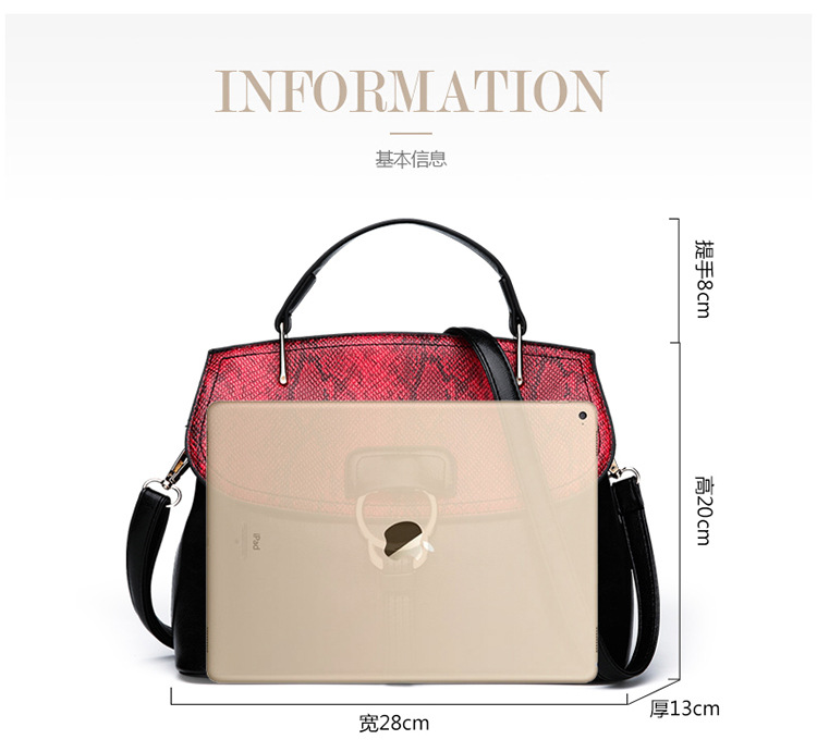 Women PU Leather Handbag