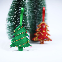 Nouveau design arbre de Noël bricolage en feutre le kit