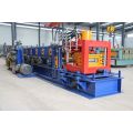 Hydraulic automatic C purlin roll forming machine