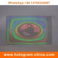 Transparent Hologram Film for ID Card