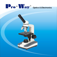 Microscópio biológico da instrução monocular de alta qualidade (PW-F6)