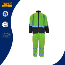 High Visibility Waterproof Insulated Winter Rain Suit