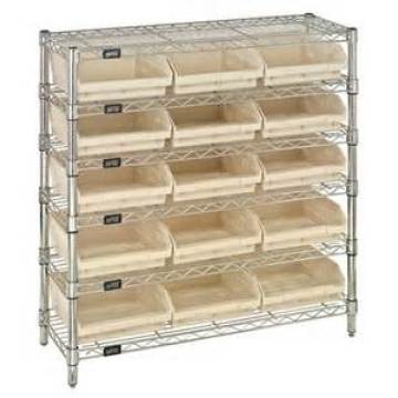 NSF 6 Tiers Chrome Metal Bin Rack for Hospital