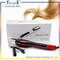 Portable Steamed Sprary LCD Screen Hair Straightener Brush