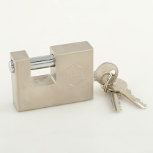 Alimentation en usine Nickelé 3 S Type Key Rectangular Padlock