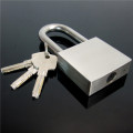 Square Type Stainless Steel Padlock with Computer Key