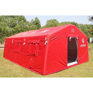 Aufblasbare Zelte für die Brandrettung