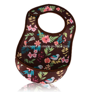 Дешевые Цена Красочный неопрен Одноразовые Baby Bib (SNBB07)