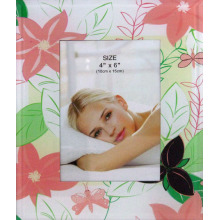 Belle fleur verre Photo Frame