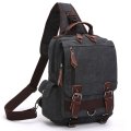 Fresion beiläufige leichte Leinwand Cross Body Taschen Wandern Reise Daypacks