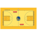 3D Customized Indoor Basketball Flooring