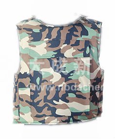 soft jungle camouflage body armour