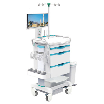 ABS Mobile Nurse Workstation der Tianao Light-Serie