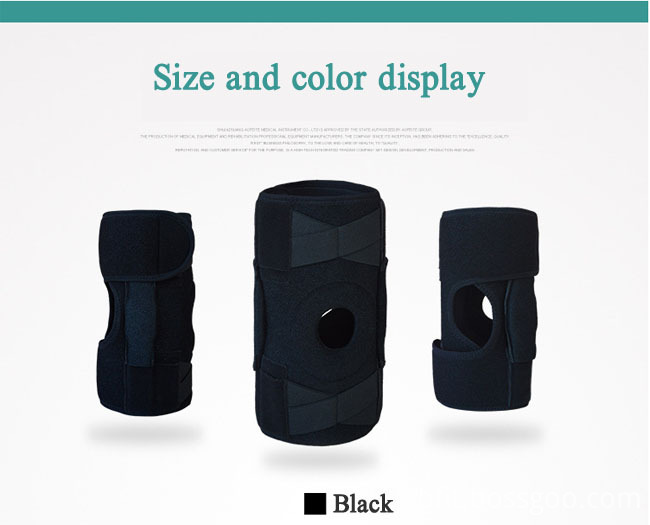 Knee Support Sleeve For Weightlifting And Fitness