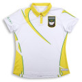 alta camiseta dri-fit llano polo camisas del golf para los hombres