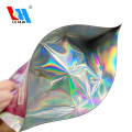 Custom USB Port Charger Holographic Standing Bag