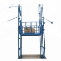 Chain Guide Rail Hydraulic Lifting Platform