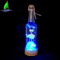 New Design Christmas Glass Bottle With Led Lights