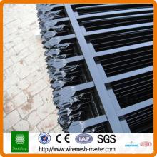 powder coated  steel tube fence