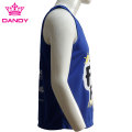 Camiseta sin mangas running azul