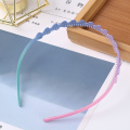 Plastic Hair Bands Shaped And Plain Headbands