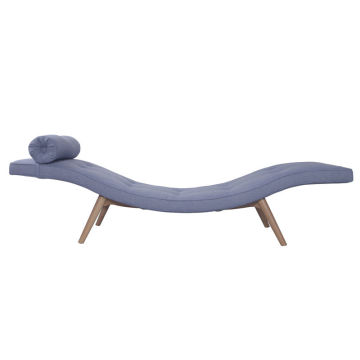 Chaise longue com contorno clássico moderno Z300