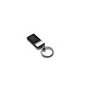 Leather Key Ring, Metal Keychain with PU Leather (GZHY-KA-011)