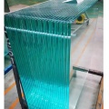 Tempered glass railing decorative glass stair railing