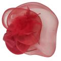 Hair Hoop Big Red Flower For Masked Ball
