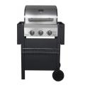 3 Burner Gas Grill with Folding Table