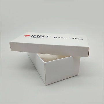 White Card Paper Gift Box For Shot Glasses