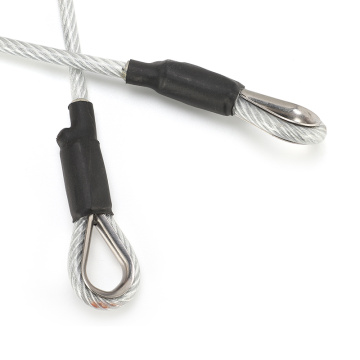Cable de seguridad de cable de seguridad Cubiertas de cuerda 316
