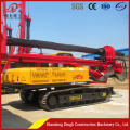 Tracked pile driving rig for construction machinery