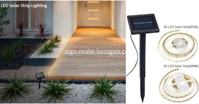 Led Solar Strip Light