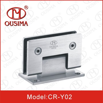 Bisagra de puerta de ducha de hardware de cristal de acero inoxidable (CR-Y02)
