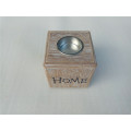 8CM Square Wooden  Holder Tray