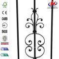 409 Series Spanish Lace Steel Black Prehung Security Door